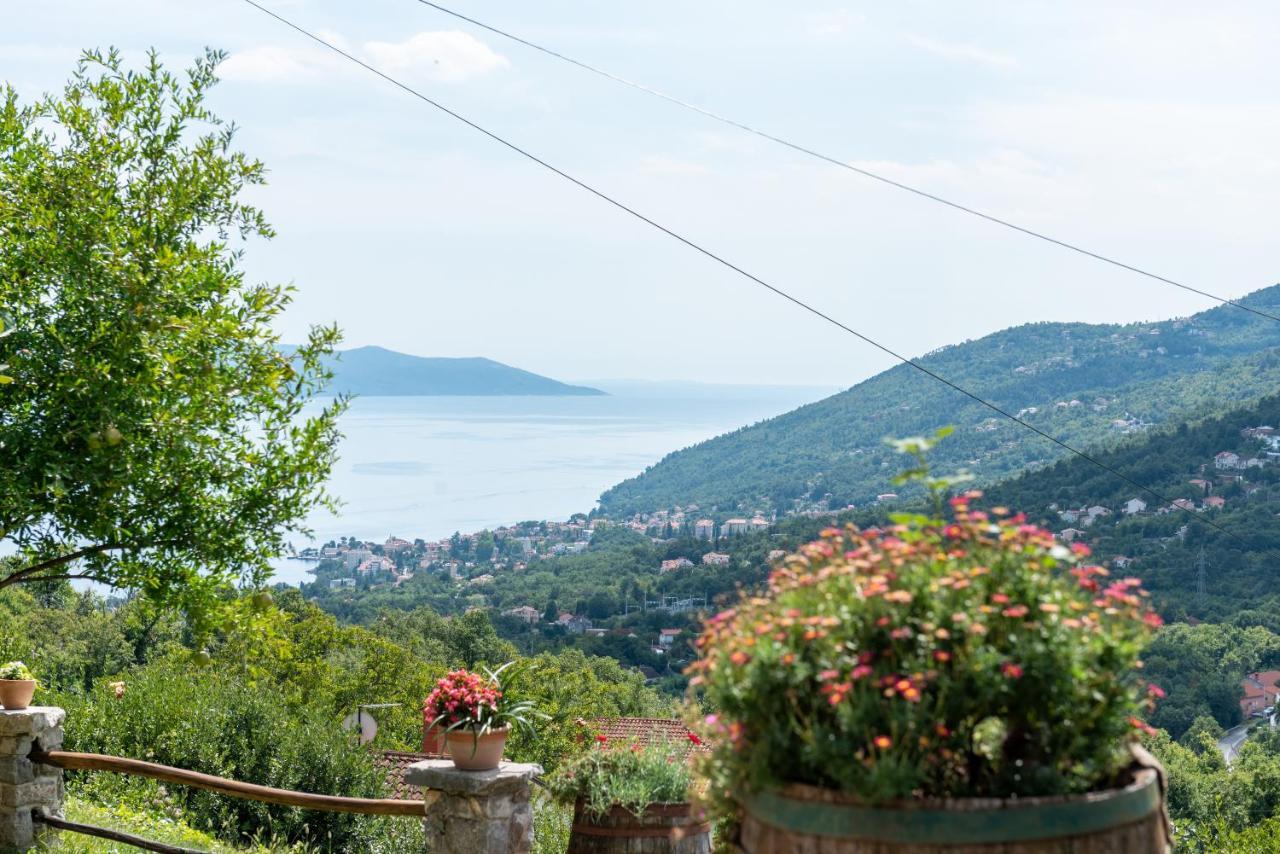 Sea View Apartment With Garden Near Opatija Veprinac Εξωτερικό φωτογραφία