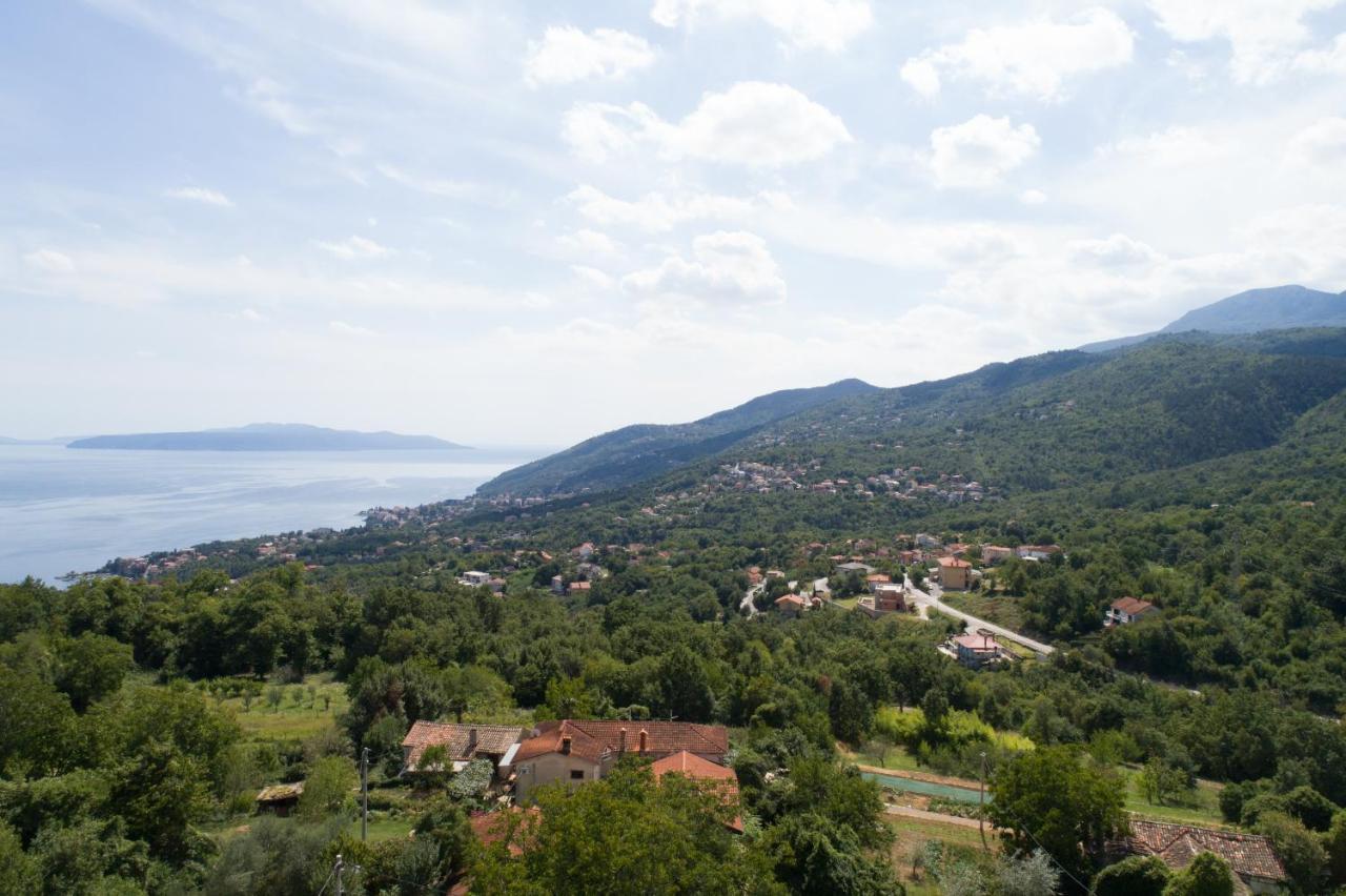 Sea View Apartment With Garden Near Opatija Veprinac Εξωτερικό φωτογραφία