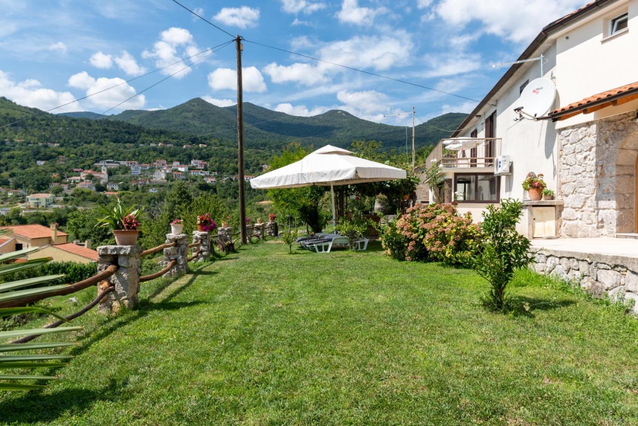 Sea View Apartment With Garden Near Opatija Veprinac Εξωτερικό φωτογραφία