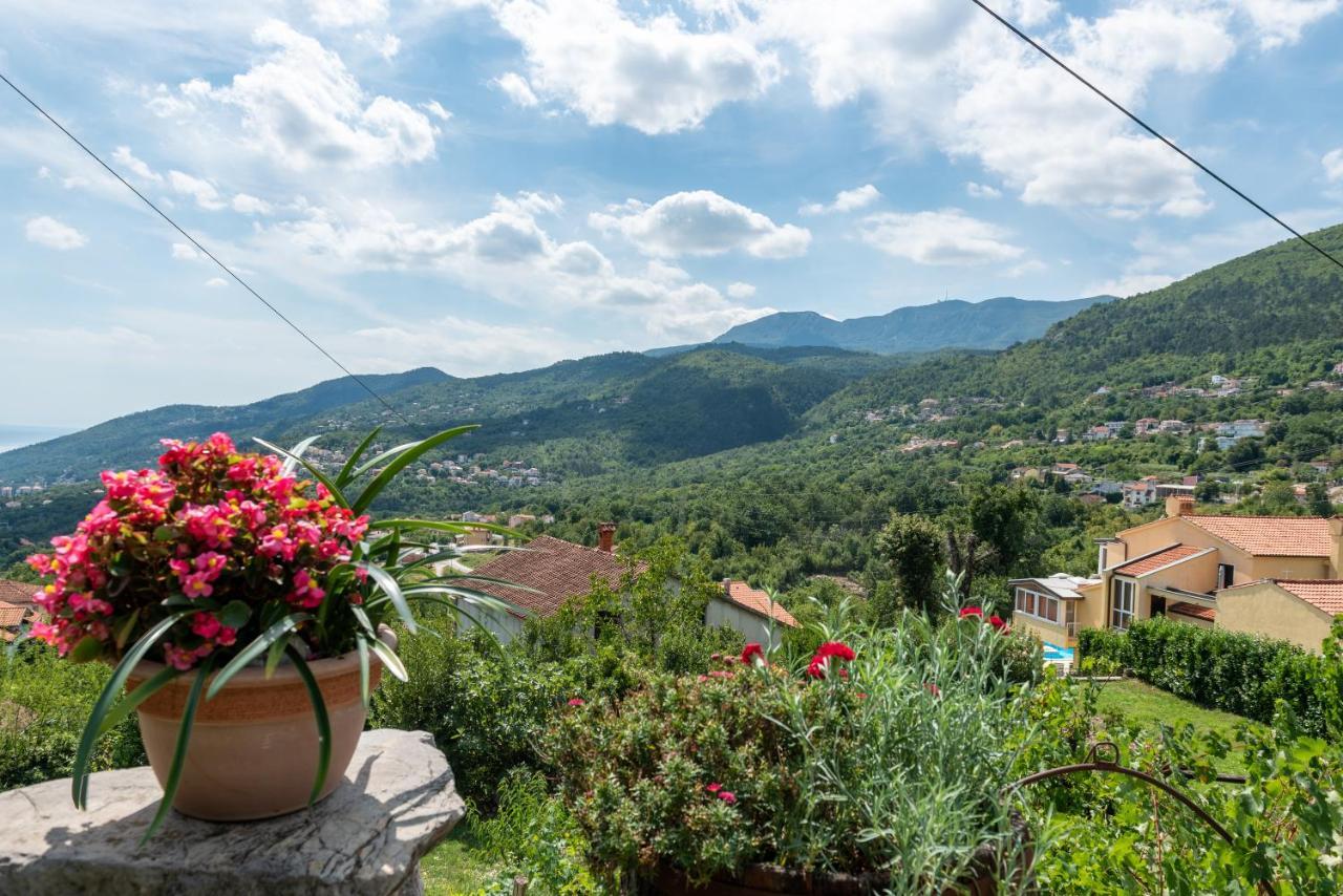 Sea View Apartment With Garden Near Opatija Veprinac Εξωτερικό φωτογραφία
