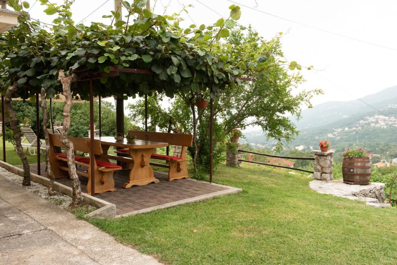 Sea View Apartment With Garden Near Opatija Veprinac Εξωτερικό φωτογραφία