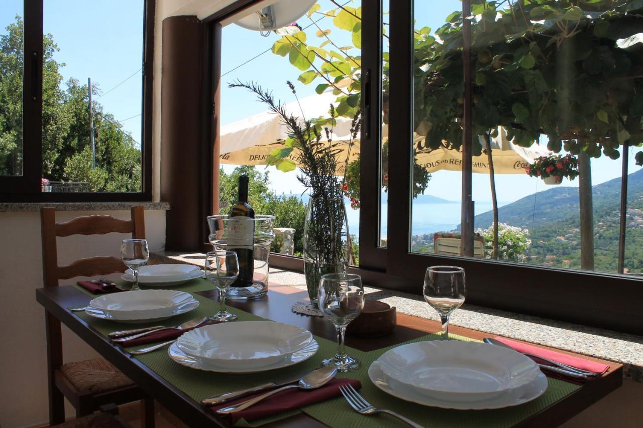 Sea View Apartment With Garden Near Opatija Veprinac Εξωτερικό φωτογραφία